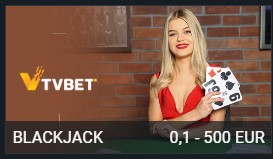 blackjack дар казино Melbet